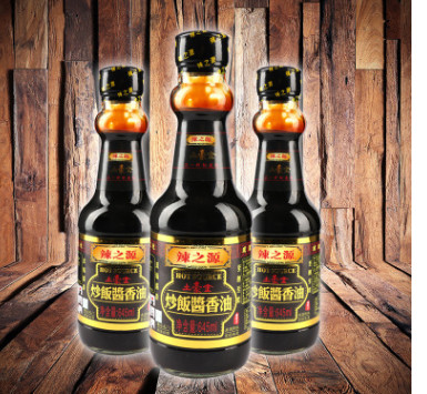 辣之源 645ml*6 土豪金炒饭酱香油 酿造酱油调味品酱油酱香汁