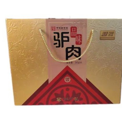 【冠云集团直营】平遥牛肉系列200X6驴肉礼盒休闲家庭大块分享装