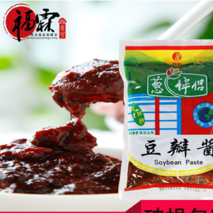 欣和葱伴侣豆瓣酱500g，拍下就是6袋，酱香浓郁味出山东 北京发货
