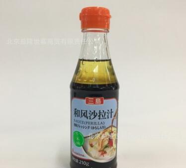 三岛和风沙拉汁（芥末味）210g