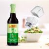 李锦记薄盐生抽500ml凉拌炒菜料理蘸酱减盐生抽酱油调味品正品