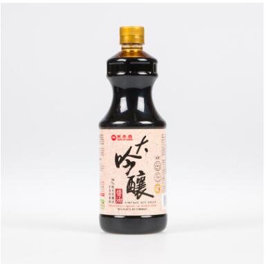 台湾进口调味品 万家香大吟酿1000ml 纯素酿造醬油 烹饪料理炒菜