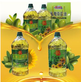 台湾进口橄榄油龙景翔橄榄食用调和油2L装不含大豆油高品质食用油