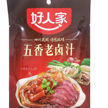 好人家老卤汁 120g * 50袋/箱 【香辣味】【五香味】浓缩卤水