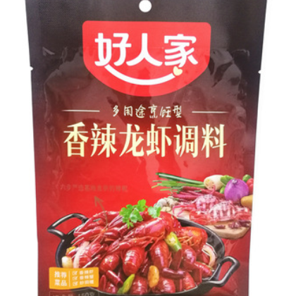 好人家香辣龙虾调料 150g * 40袋/箱 炒田螺香辣蟹调料