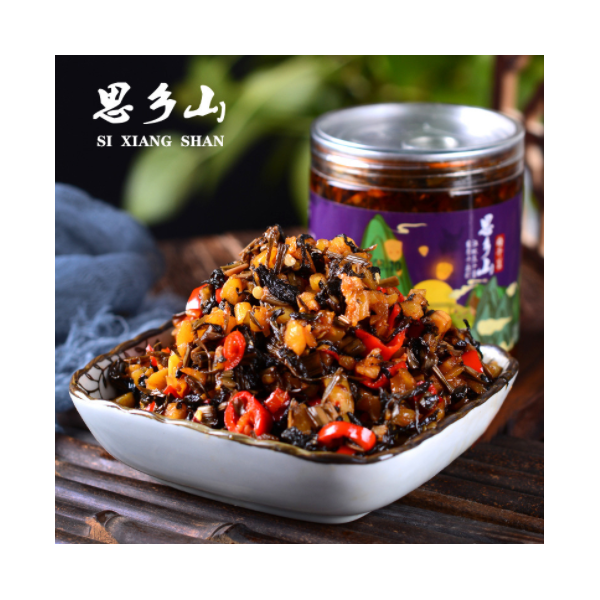 思乡山梅干菜280g*1瓶装湖南特产下饭拌面酱