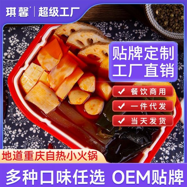重庆自热火锅懒人小火锅方便速食火锅自热锅学生盒装批发代 发现货