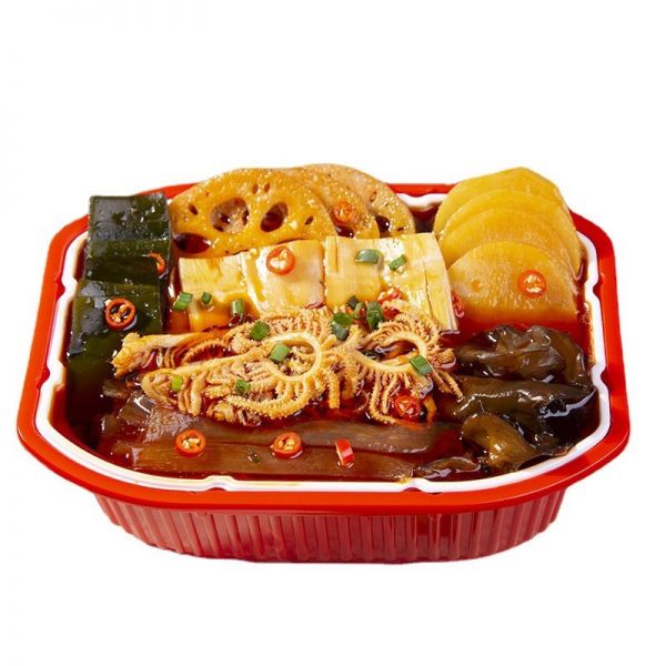 五香卤肥肠预制菜半成品家用熟食猪大肠500g真空包装一件代发批发