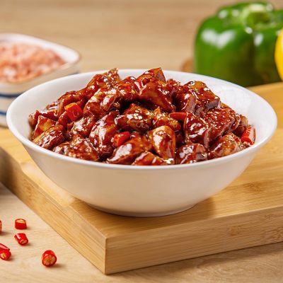 新美香预制菜半成品香辣可乐鸡冷冻外卖快餐商用料理包批发盖浇饭