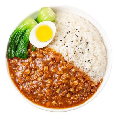 新美香预制菜香菇卤肉饭商用半成品快餐盖浇饭外卖速食料理包批发