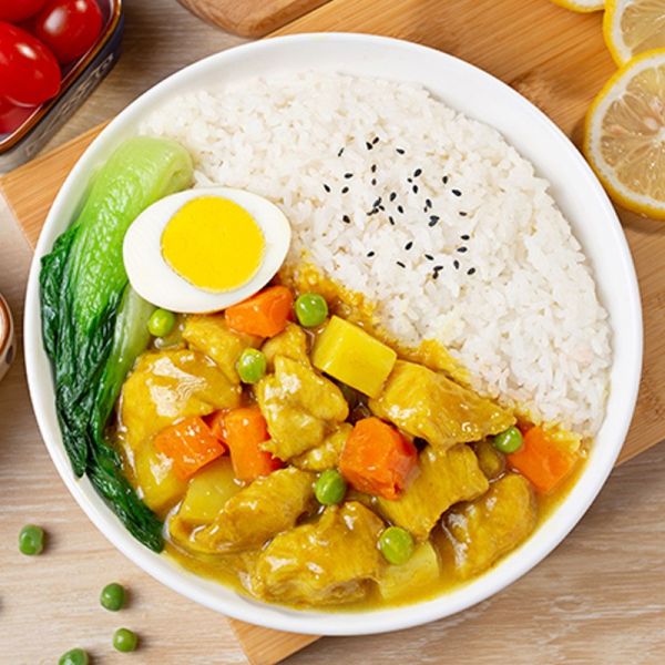 新美香预制菜半成品咖喱鸡肉170g快餐盖浇饭外卖速食包料理包商用