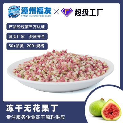 FD无花果丁即食零食花果茶烘焙原料3*3mm散装厂家批发 1kg/袋批发