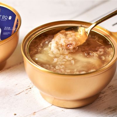 252g大碗即食花胶藜麦花胶滋补月子营养餐预制菜红枣鱼胶鱼肚批发